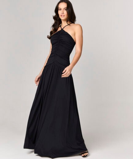 VESTIDO MIDI DE MALHA - 10435611