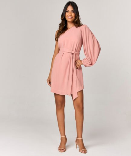 VESTIDO CURTO COM DETALHE FAIXA - 10438211