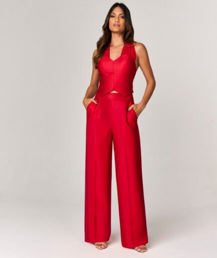 MACACAO PANTALONA COM DETALHE DRAPEADO - 10567311